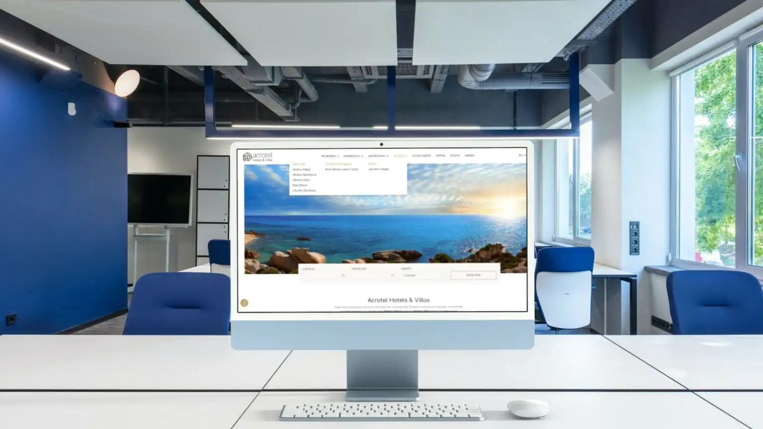 Web Design and 3D Virtual Tour Embedding