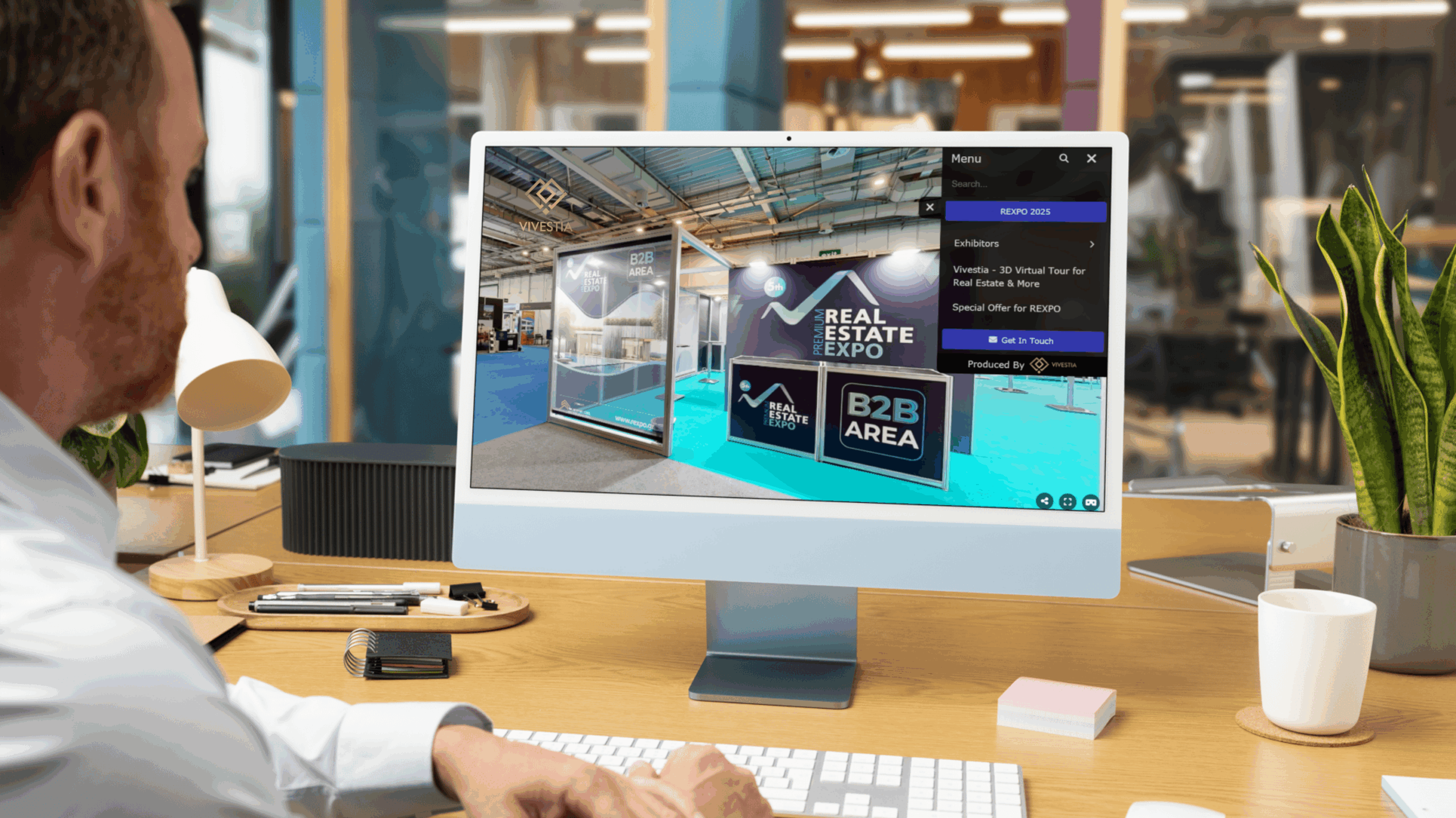 Real Estate Expo – Vivestia Sponsor of 2025’s VR Tour-3D VR Tour Vivestia Productions