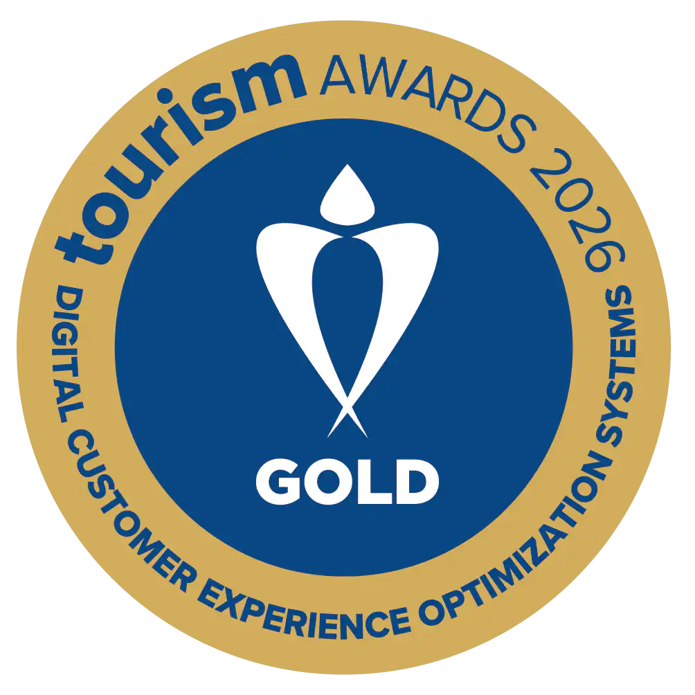 Gold Award Tourism Awards 2026 - Digital Customer Experience Optimization Systems