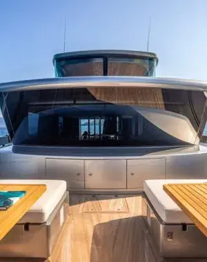 Superyacht deck