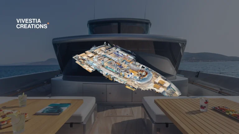 Sea Alliance Group yacht 3D Virtual Tour shown as a dollhouse view